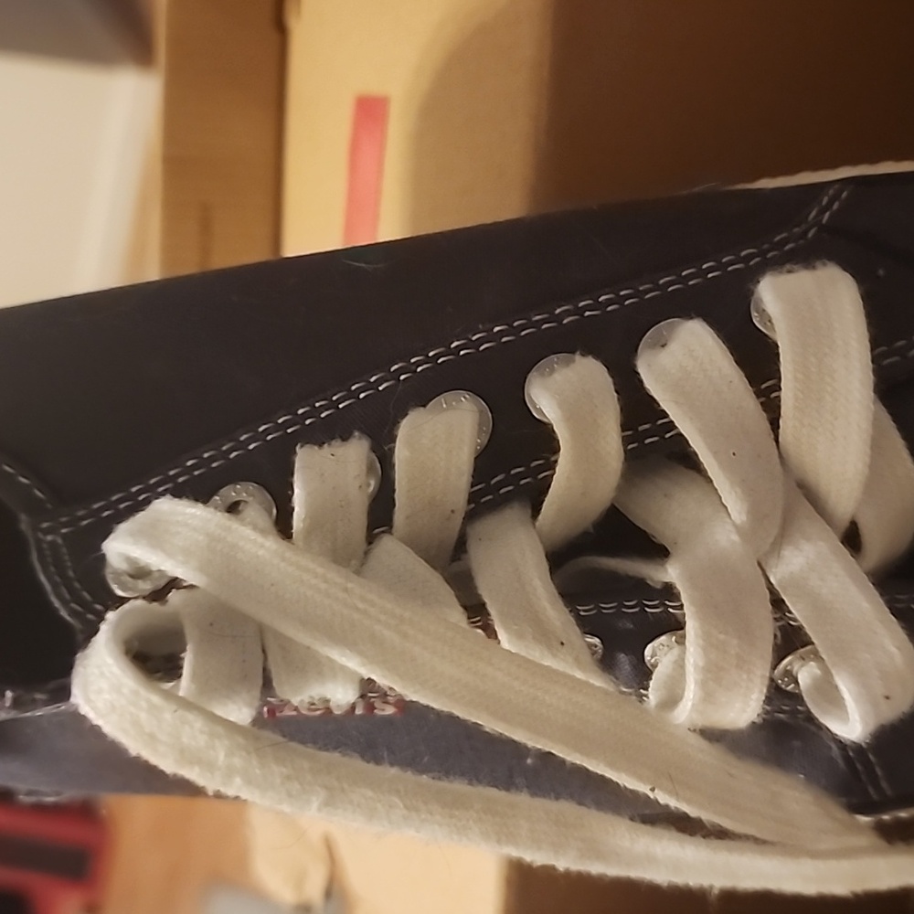 Levi's Black and White Sneakers